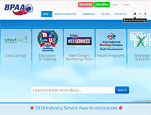 Tablet Screenshot of bpaa.com
